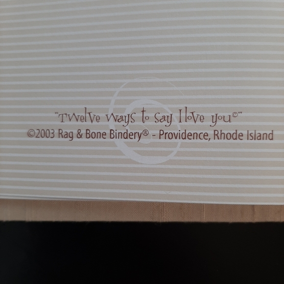 NWOT RAG AND BONE BINDERY LOVE JOURNAL - Picture 13 of 15